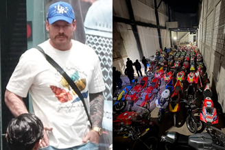FBI apreende motos raras, avaliadas em R$ 219 milhões, de ex-atleta olímpico acusado de liderar cartel