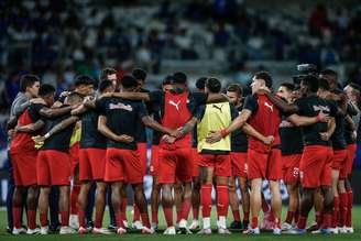 Jogadores do Red Bull Bragantino. 