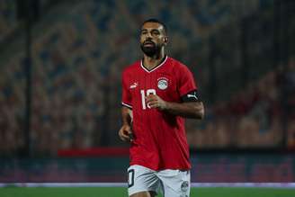 Mohamed Salah (Egito) durante jogo contra o Cabo Verde, no dia 06.09.2024 