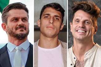 Marcos Harter, Felipe Prior e Fernando Fernandes