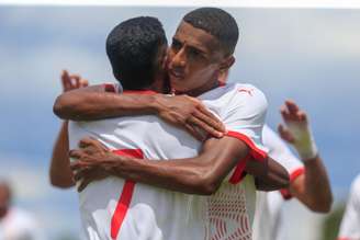 Filipinho, jogador do time sub-20 do Red Bull Bragantino. 