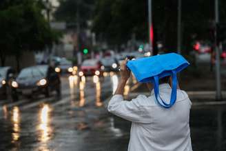 Registro da chuva em São Paulo, na região do Parque Ibirapuera, de dezembro de 2025.