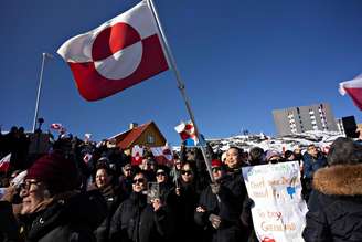 Copenhague disse que 'está claro' o desejo de Trump de 'conquistar' ilha