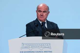 Vice-presidente do Banco Central Europeu, Luis de Guindos
30/10/2025. REUTERS/Remo Casilli