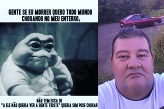 Homem fez brincadeira sobre o próprio velório um dia antes de morrer em acidente no MS: 'Pode chorar'