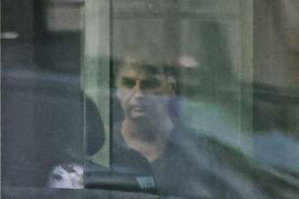 O ex-presidente da República Jair Messias Bolsonaro, quando estava preso na superintendência da Polícia  Federal, em Brasília.