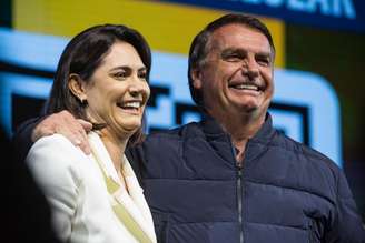 Jair e Michelle Bolsonaro