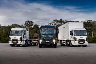 O extinto Ford Cargo ainda é sucesso no mercado de caminhões usados. Foto: divulgação/Ford.