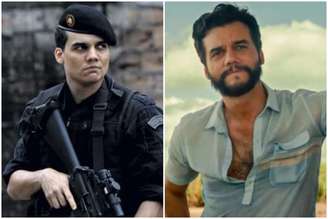 Wagner Moura em dois momentos marcantes da carreira: 'Tropa de Elite' e 'O Agente Secreto'