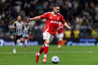 Rafael Borré (Internacional) durante jogo contra o Atlético-MG, no dia 12.06.2025 