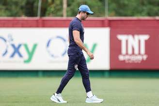 Luis Zubeldia, técnico do Fluminense. (FOTOS: LUCAS MERÇON / FLUMINENSE F.C)