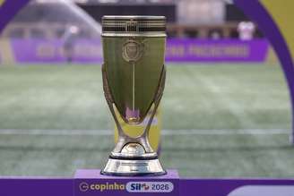 Troféu da Copinha 2026. Título foi conquistado pelo Cruzeiro.