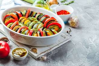Ratatouille de forno simples
