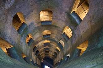 Cidade de Orvieto está situada no centro da Itália