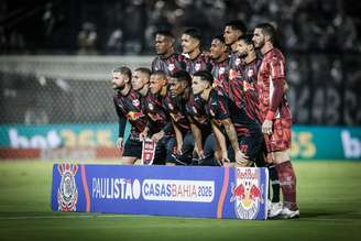 Jogadores do Red Bull Bragantino. 