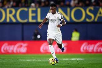 Vini Jr. (Real Madrid) durante jogo contra o Villarreal, no dia 24.01.2026 