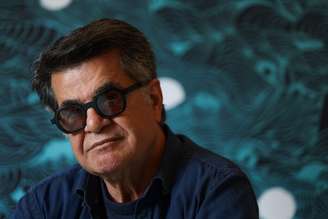 O cineasta iraniano Jafar Panahi em São Paulo, em 2025, quando participou da 49ª Mostra Internacional de Cinema de São Paulo com o filme 'Foi Apenas um Acidente'.