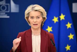Presidente da Comissão Europeia, Ursula von der Leyen, que em dezembro anunciou fim da importação