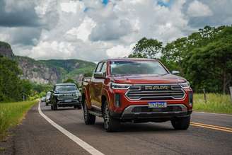 Ram Dakota em expedição no Pantanal
