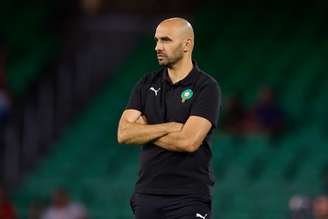 Walid Regragui, técnico do Marrocos