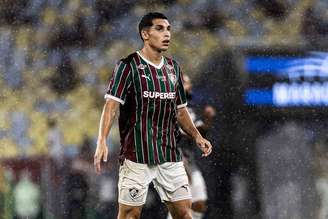 Kevin Serna em ação na partida contra o Maricá pela última rodada da Taça Guanabara –