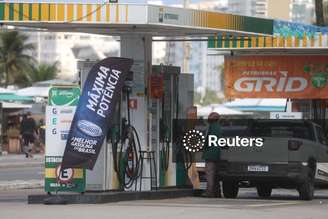 Posto de gasotinha no Rio de Janeiro
10/07/2025. REUTERS/Pilar Olivares