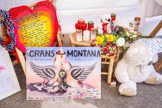 Velas estão proibidas em memorial em Crans-Montana