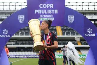 Martina Del Trecco, jogadora das Bragantinas. 