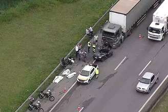 Colisão com carreta fez quatro vítimas