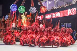 Comissão de frente da Colorado do Brás foi intitulada de "O Grande Sabbath"
