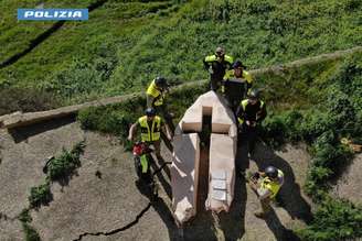 Cidade siciliana foi parcialmente devastada por deslizamento de terra