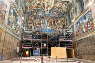 Restauração de pintura de Michelangelo deve durar 3 meses