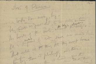 'Duque de Parma' começou a ser escrito em 1908, mas nunca foi terminado