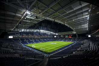 Estádio do Dragão antes de partida do Porto 