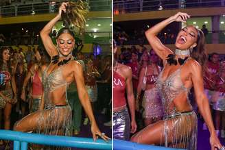 Juliana Paes escolheu look cavado 