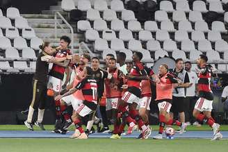 Flamengo venceu o Botafogo no último fim de semana