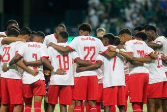 Jogadores do time sub-20 do Red Bull Bragantino. 