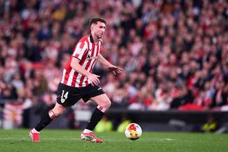 Aymeric Laporte (Athletic Club) durante jogo contra a Real Sociedad, no dia 11.02.2026. 
