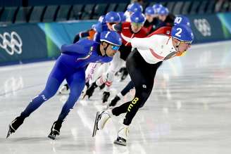 Italiano Andrea Giovannini disputará pódio em patinação de velocidade no gelo