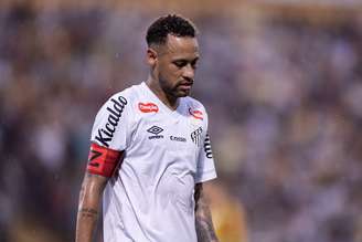 Neymar na derrota do Santos para o Novorizontino