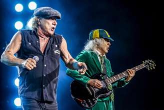 AC/DC no Estádio MorumBis, em São Paulo, na noite desta terça-feira, 24 de fevereiro de 2026