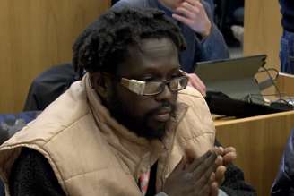 Sangare durante julgamento pelo assassinato de Verzeni