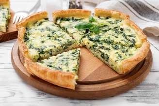 Quiche de espinafre