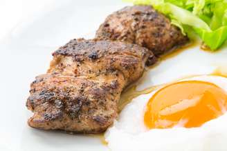 Carne bovina e ovo são boas fontes de proteína