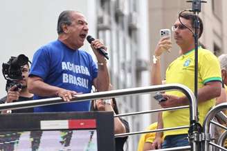 Silas Malafaia voltou a discursar em ato na Paulista no último domingo, 1.º