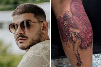 Clayton Ricardo | Tatuagem inspirada em Virginia Fonseca