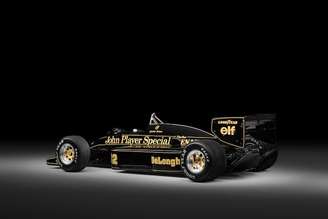 Lotus 98T foi guiado por Ayrton Senna na temporada 1986