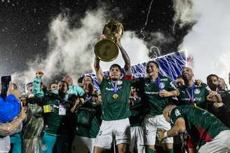Palmeiras comemora título do Paulistão