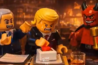 Vídeo de propaganda veiculado pela imprensa estatal iraniana