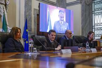 Coletiva de imprensa sobre a apresentação do Pavilhão Itália na Bienal de Arte de Veneza